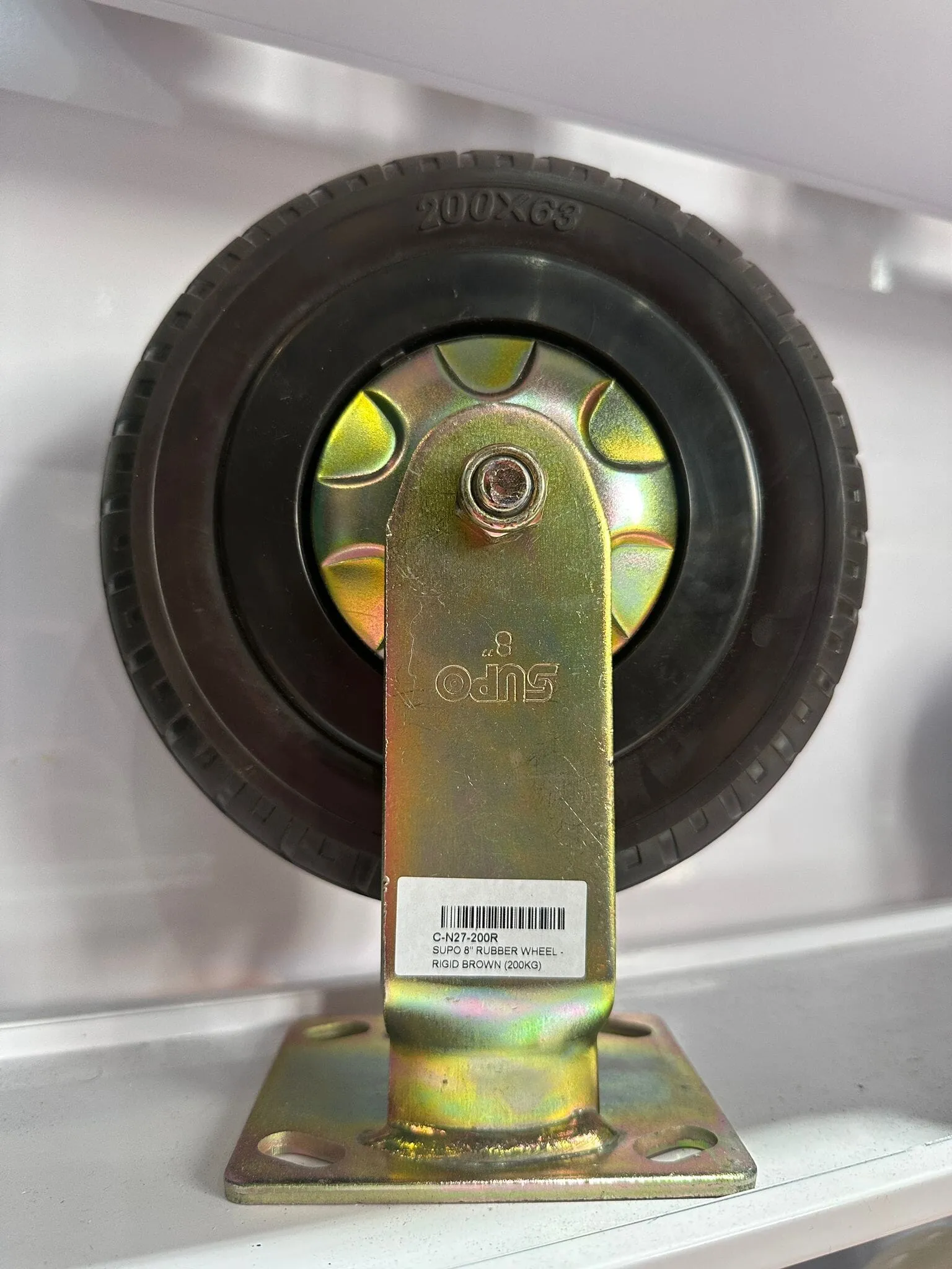 Supo Brown Wheel 1 - 8| Model : C- | Type : Swivel . Brake or Rigid