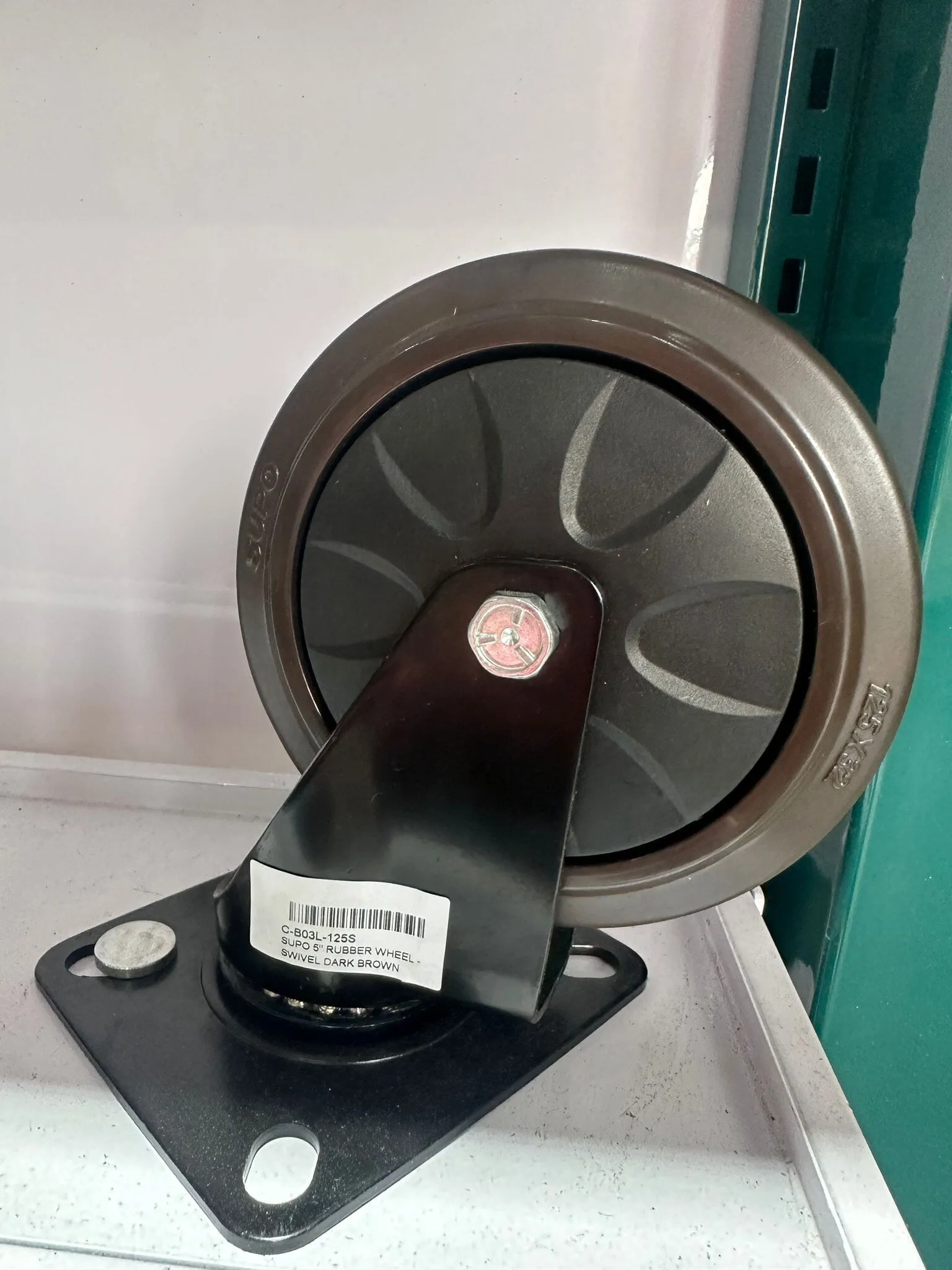 Supo Brown Wheel 1 - 8| Model : C- | Type : Swivel . Brake or Rigid