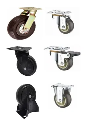 Supo Brown Wheel 1 - 8| Model : C- | Type : Swivel . Brake or Rigid