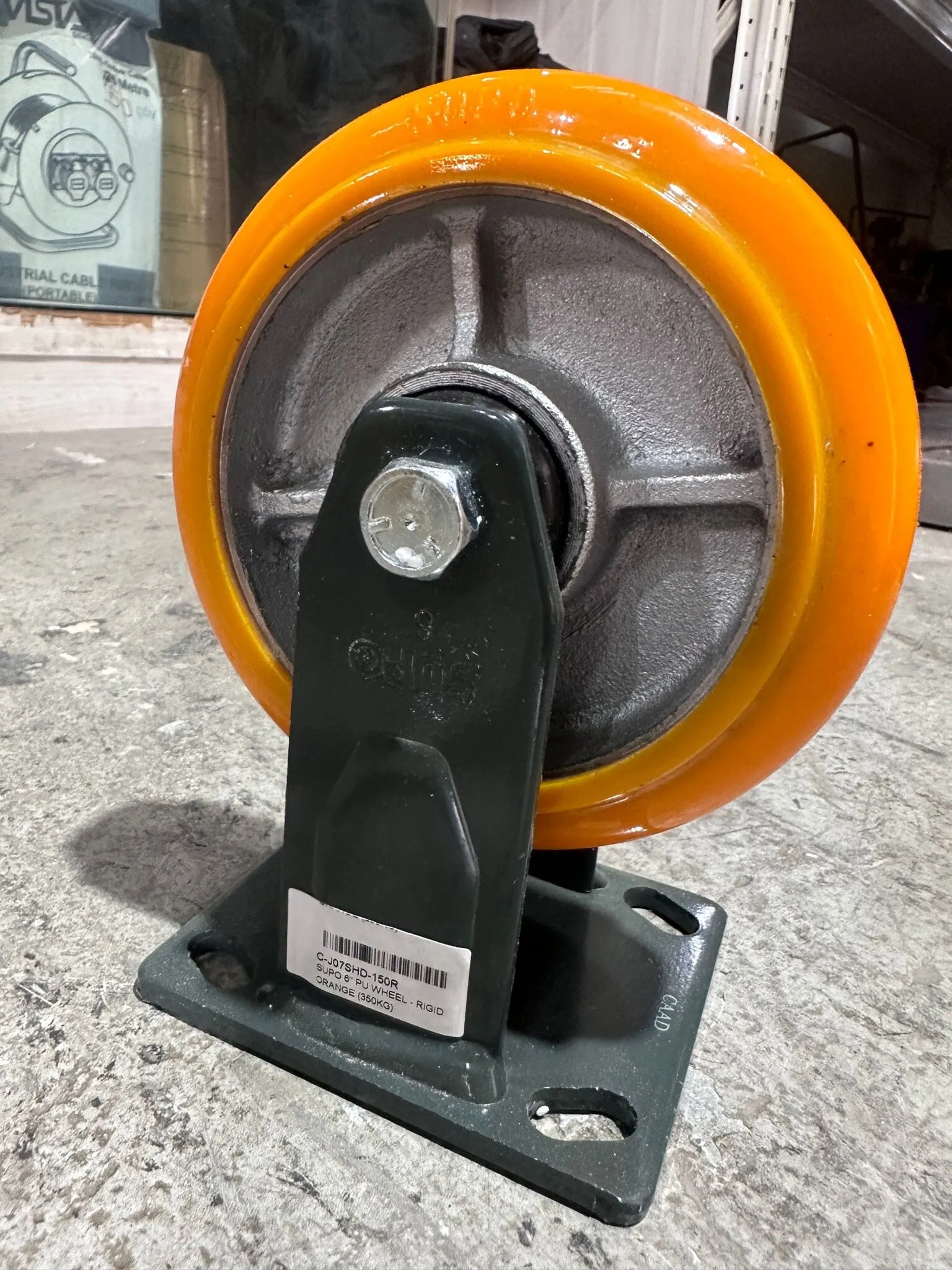 Supo Orange Wheel 2 - 8| Model : C- | Type : Swivel . Brake or Rigid