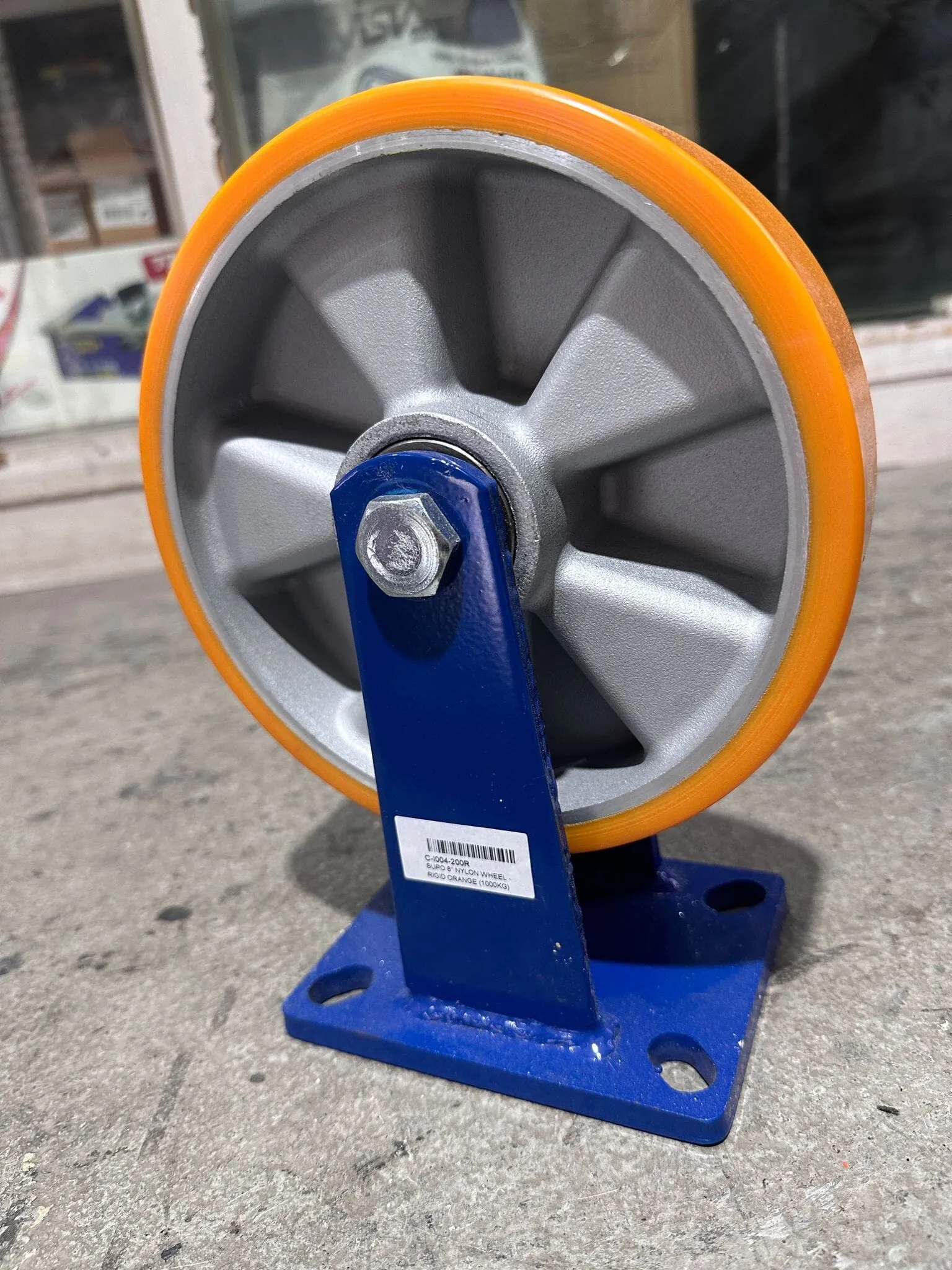 Supo Orange Wheel 2 - 8| Model : C- | Type : Swivel . Brake or Rigid