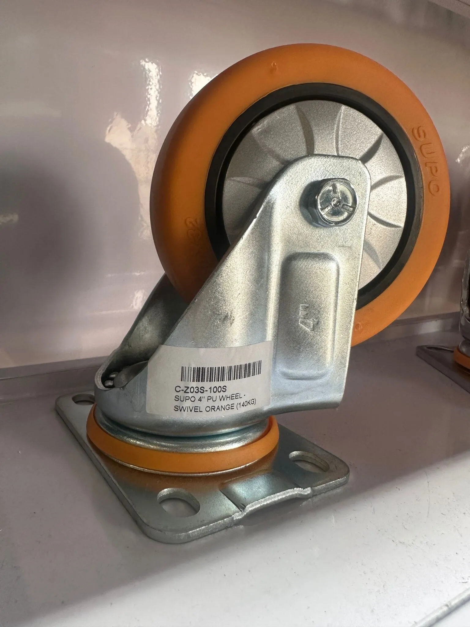 Supo Orange Wheel 2 - 8| Model : C- | Type : Swivel . Brake or Rigid