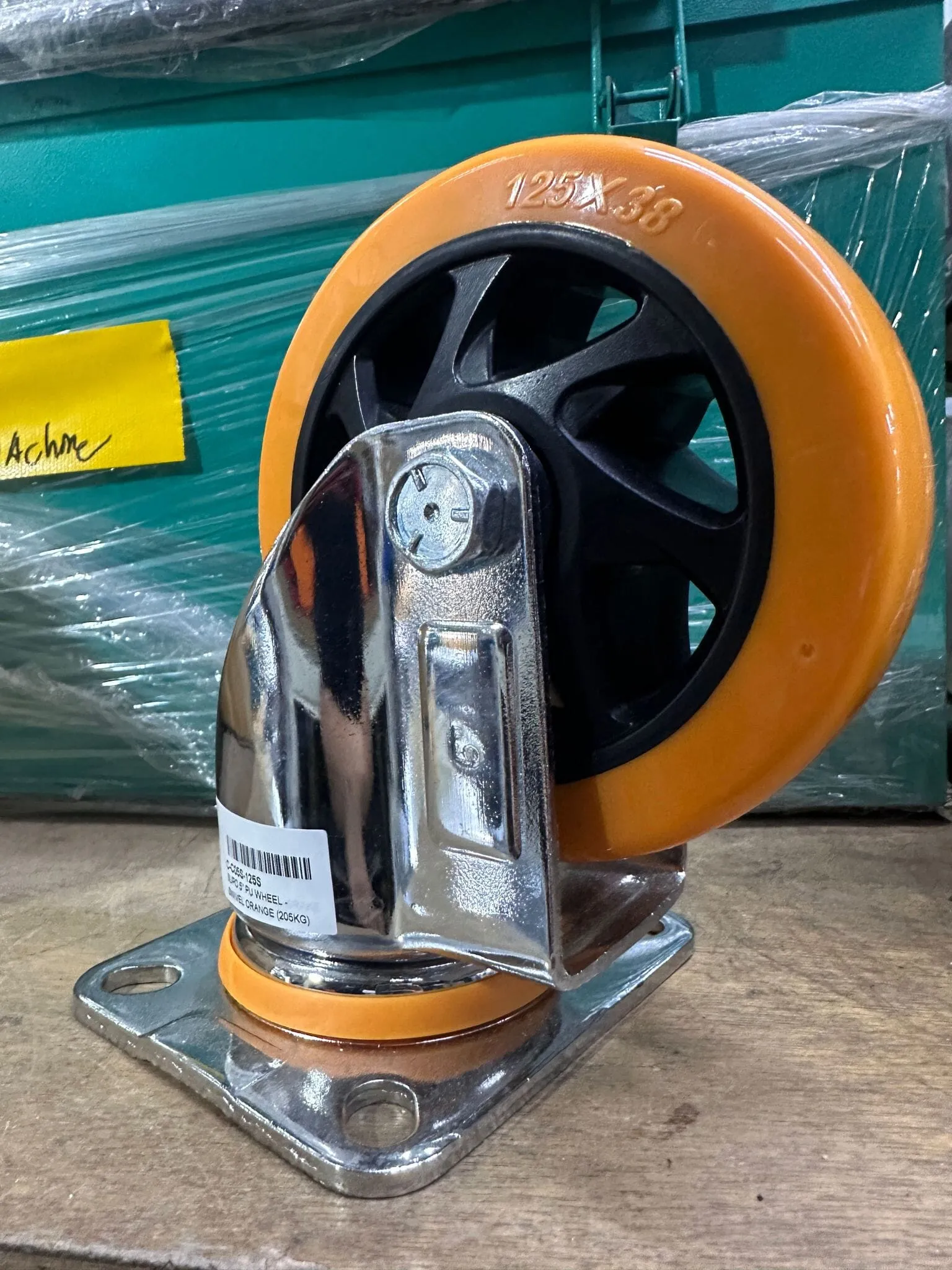 Supo Orange Wheel 2 - 8| Model : C- | Type : Swivel . Brake or Rigid
