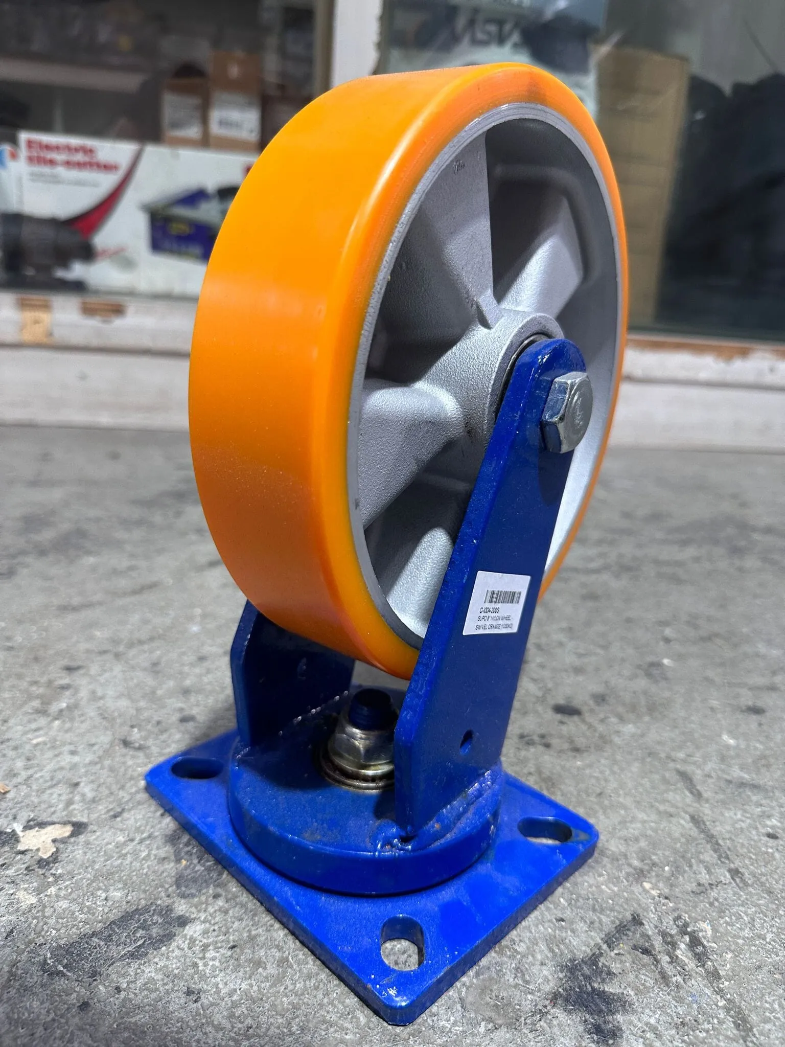 Supo Orange Wheel 2 - 8| Model : C- | Type : Swivel . Brake or Rigid