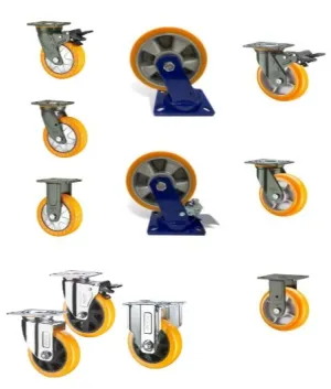 Supo Orange Wheel 2 - 8| Model : C- | Type : Swivel . Brake or Rigid