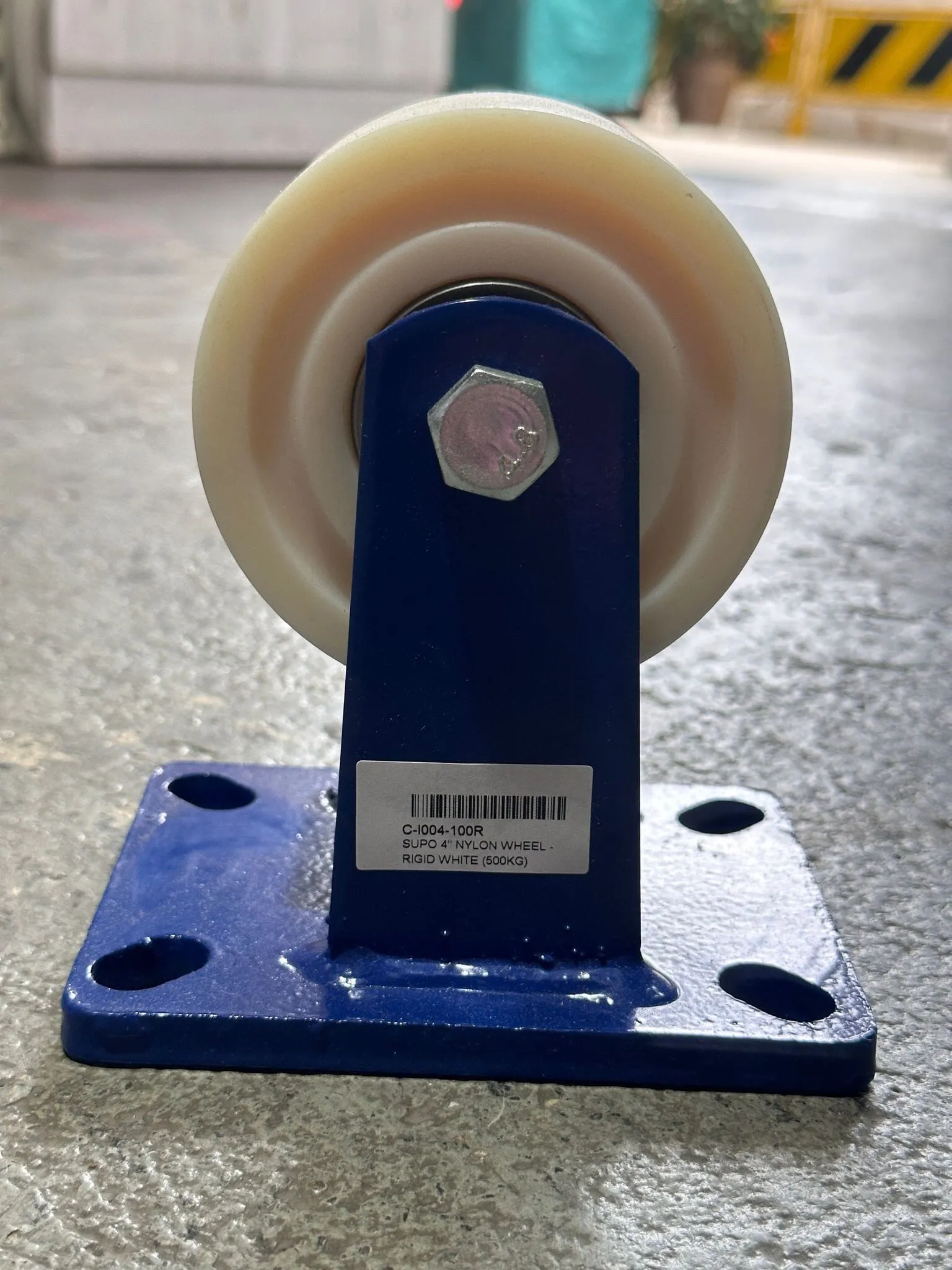Supo White Wheel 1-1/2 - 5| Model : C- | Type : Swivel . Brake or Rigid