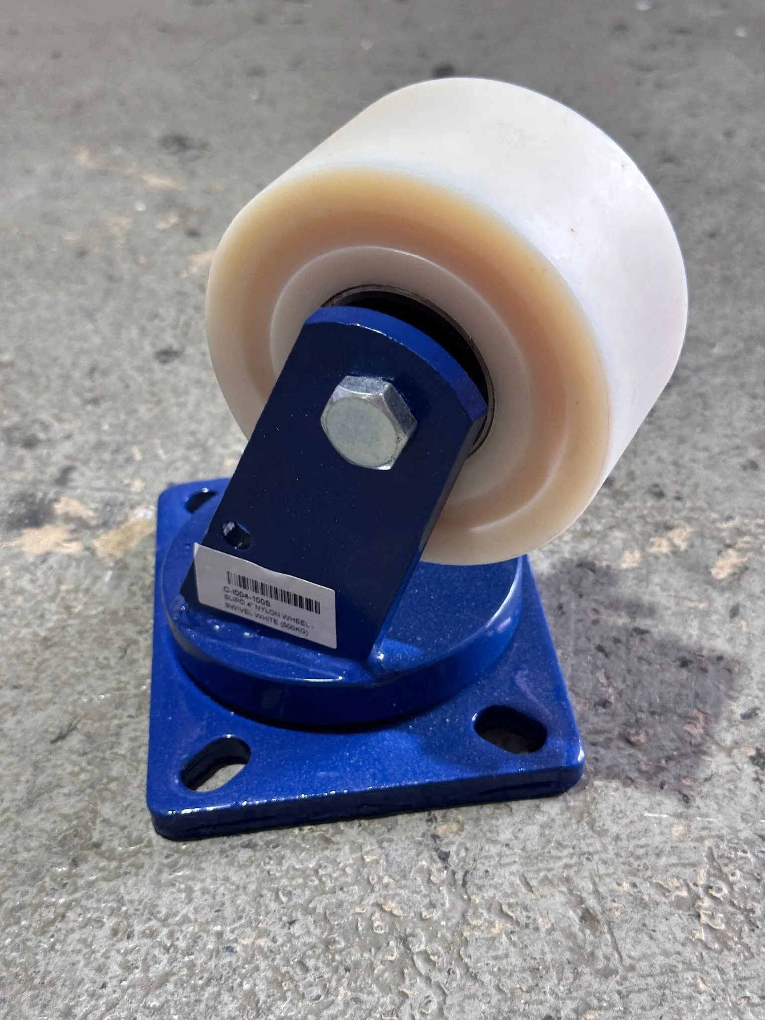 Supo White Wheel 1-1/2 - 5| Model : C- | Type : Swivel . Brake or Rigid