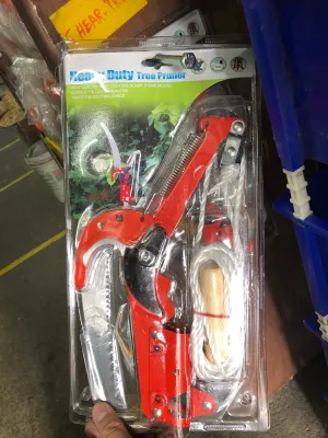 Taiwan Deluxe Heavy Duty 14 Tree Pruner with Rope and Saw | Model : SHEAR-TREE