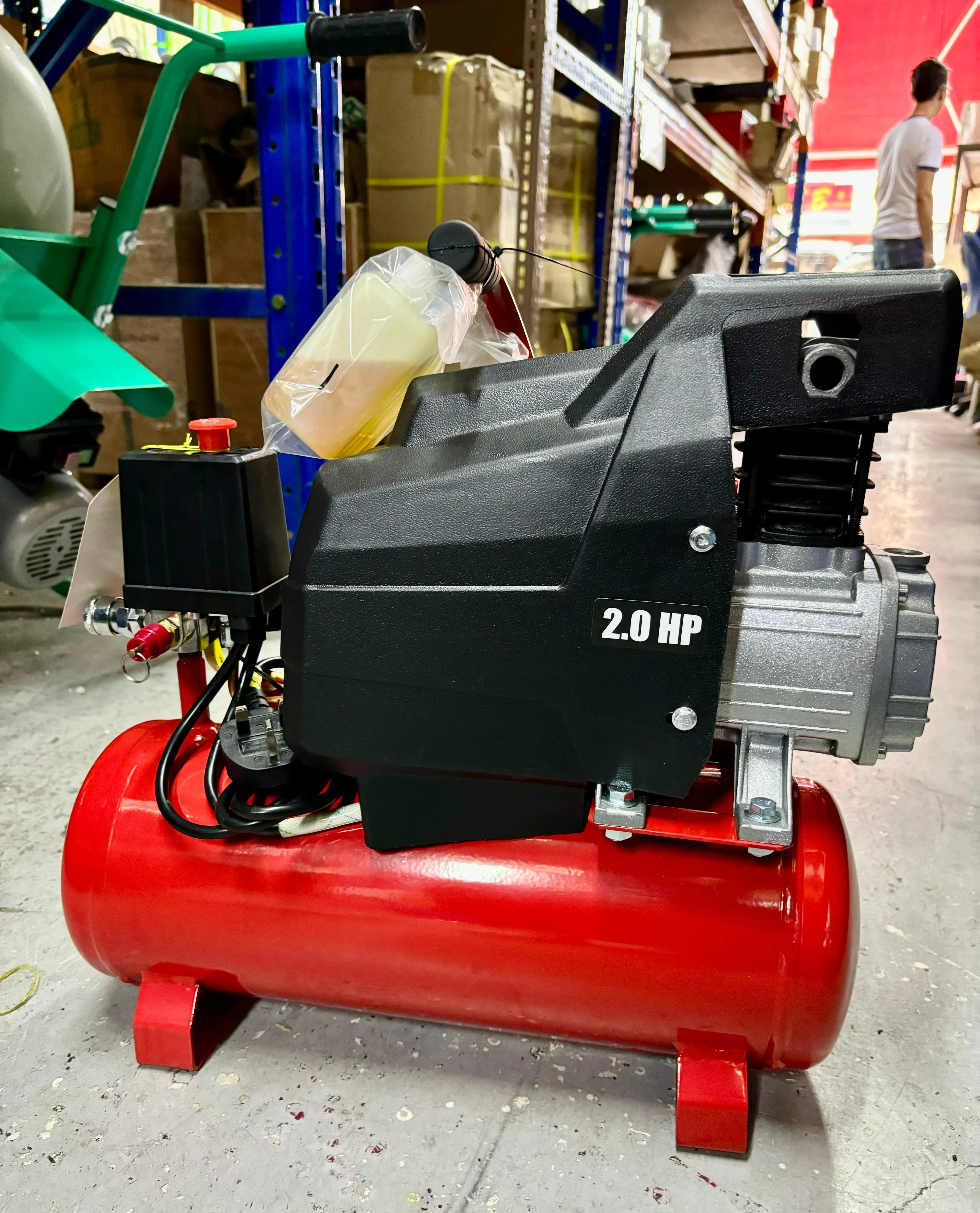 Tiger 2Hp 9L 240V Direct Air Compressor (FOR EXPORT ONLY) | Model : ZBS09