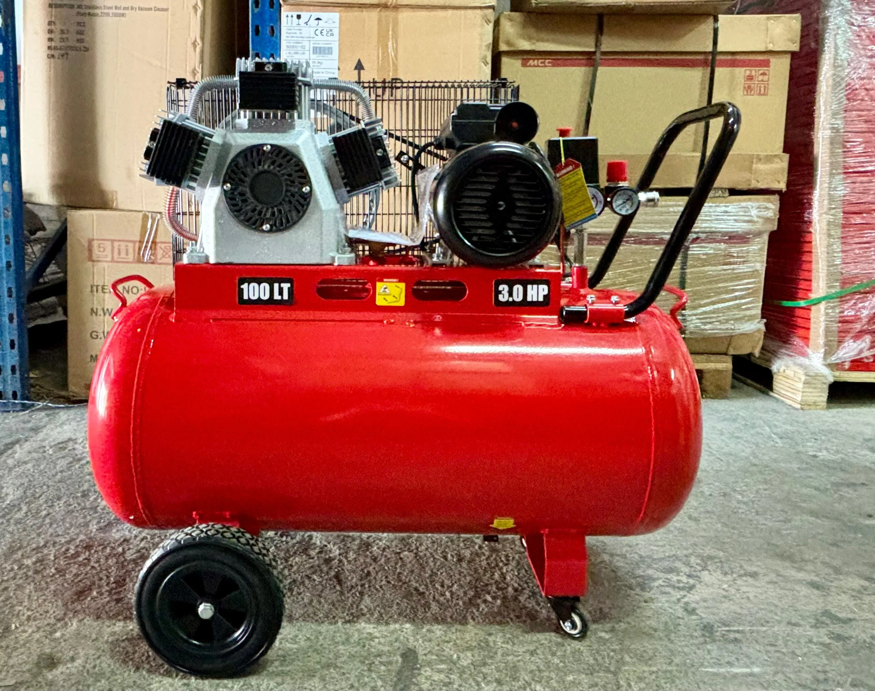 Tiger 3HP 100L Oil Free Belt Air Compressor (FOR EXPORT ONLY) | Model : BWL70-100