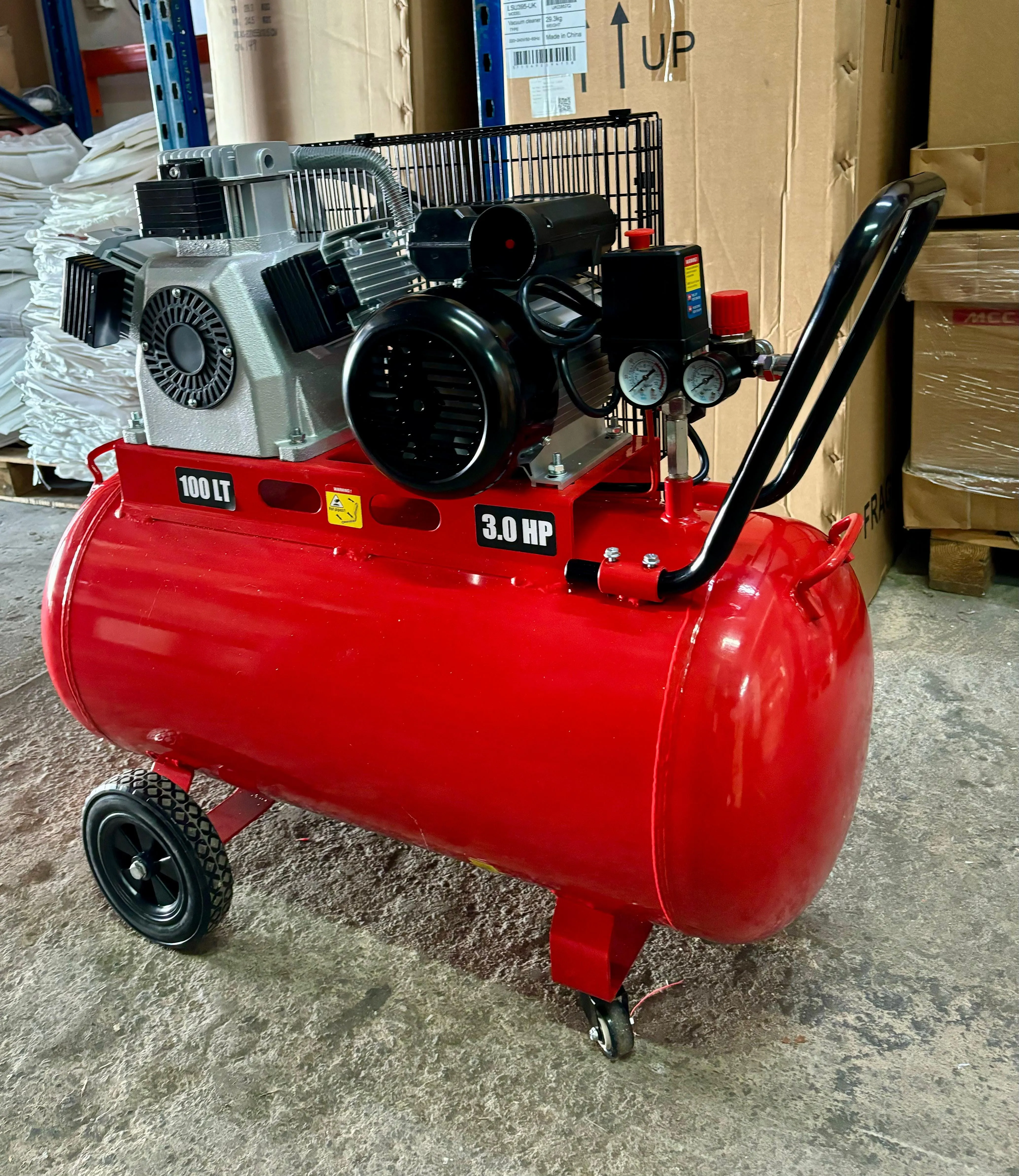 Tiger 3HP 100L Oil Free Belt Air Compressor (FOR EXPORT ONLY) | Model : BWL70-100