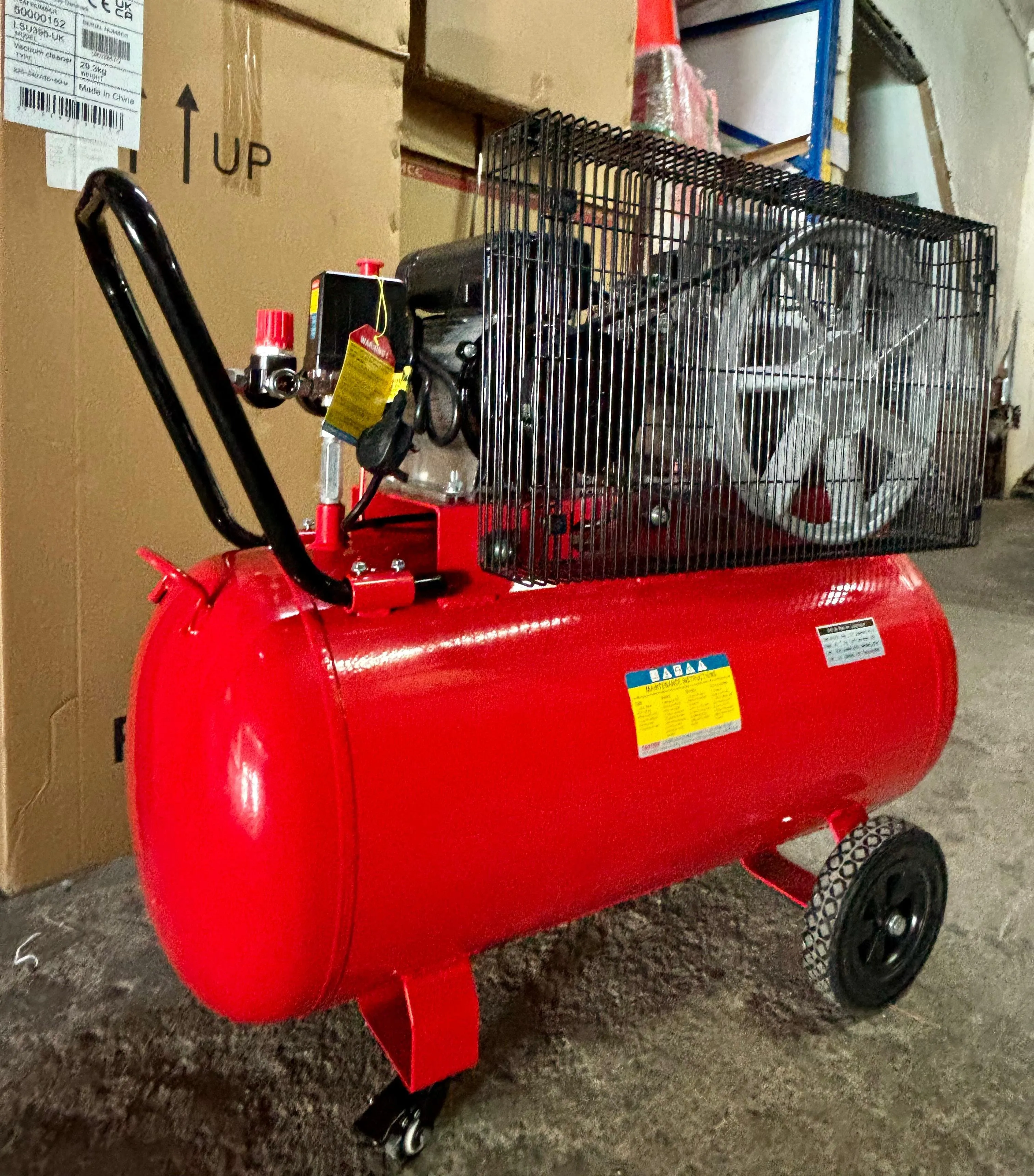 Tiger 3HP 100L Oil Free Belt Air Compressor (FOR EXPORT ONLY) | Model : BWL70-100