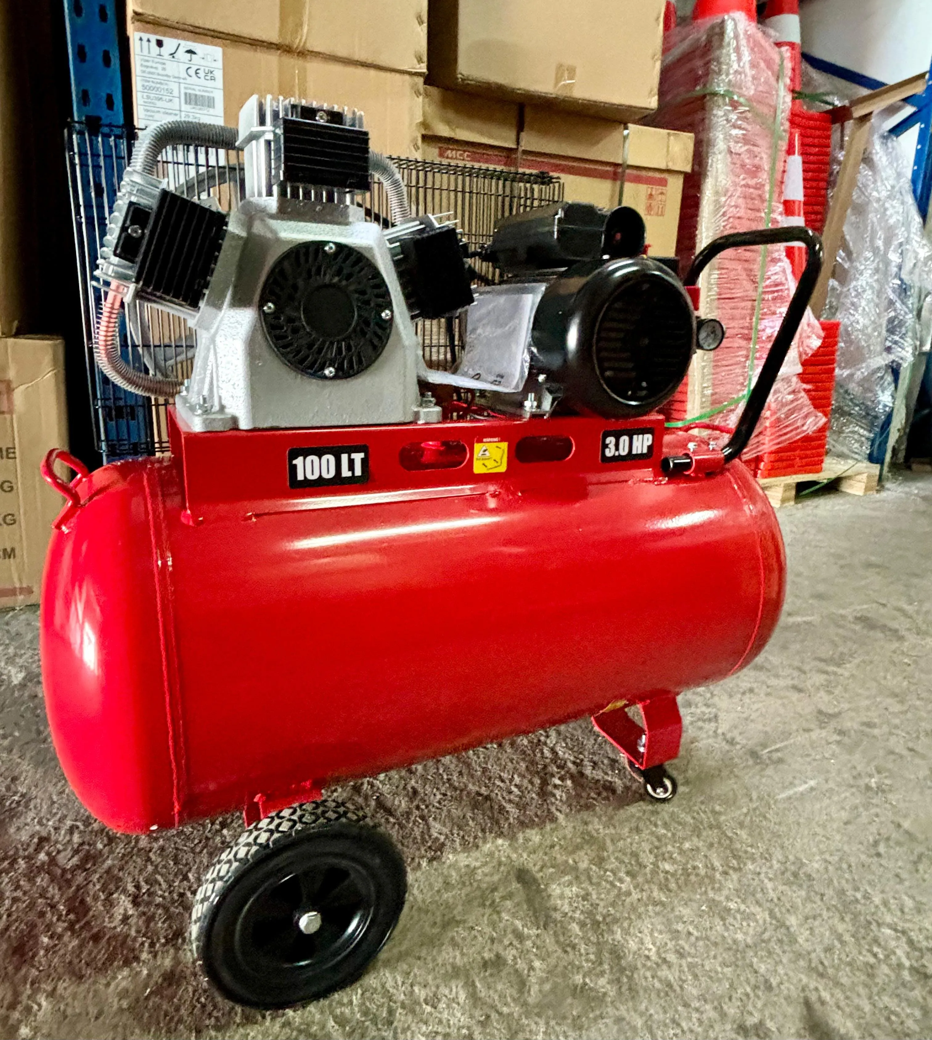 Tiger 3HP 100L Oil Free Belt Air Compressor (FOR EXPORT ONLY) | Model : BWL70-100
