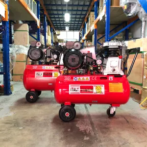 Tiger 3HP 220V Belt Driven Air Compressor (FOR EXPORT ONLY) | Tank Size : 30L. 50L | Model : A-3008