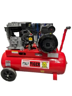 Tiger 3Hp 30L 220V Belt Type Air Compressor (FOR EXPORT ONLY) | Model : GHE2055-30