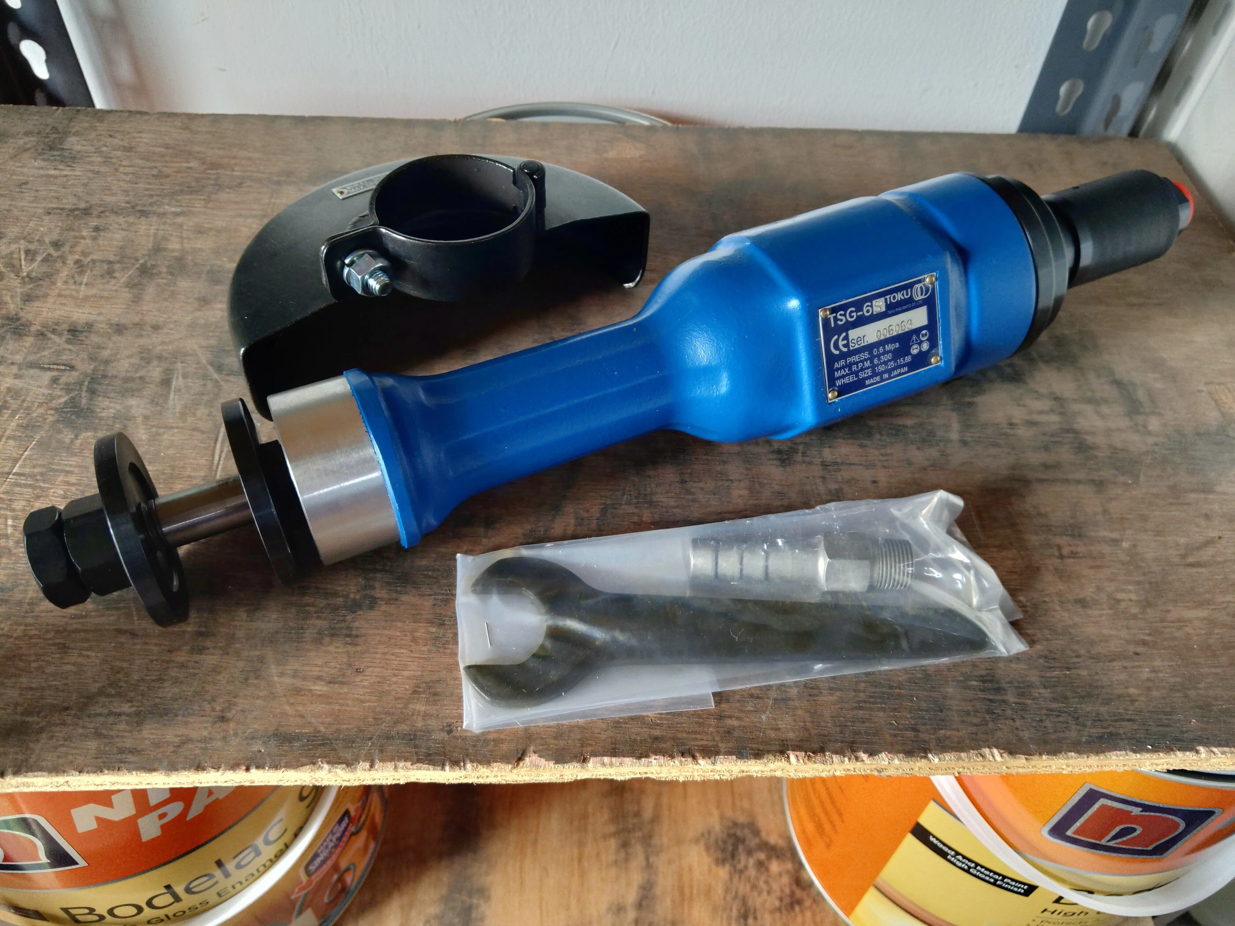 Toku TSG6S Air Straight Grinder  5 Pneumatic  | Model: TOKU-TSG6S