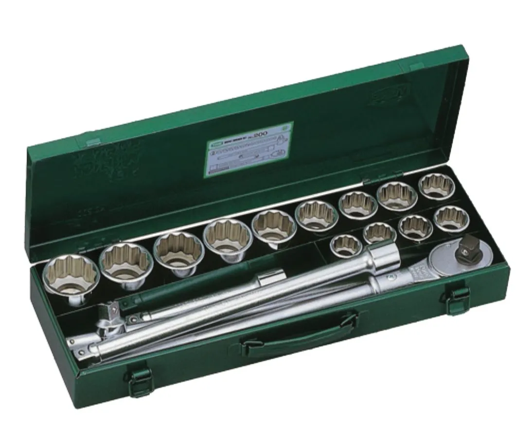 Tone 3/4 Dr Socket Set 200 - Japan | Model : 003-006-200