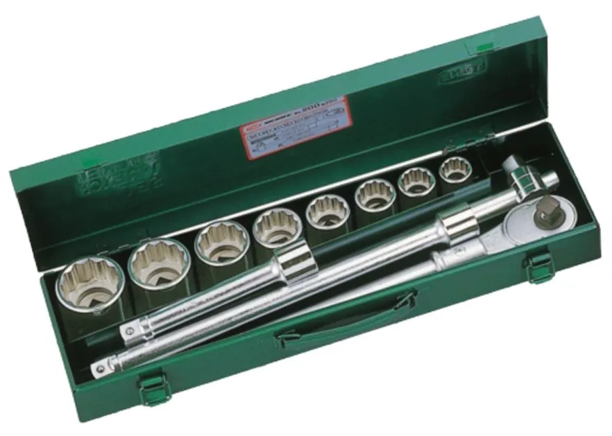 Tone 3/4 Dr Socket Set 200M ISO - Japan | Model : 003-006-2001
