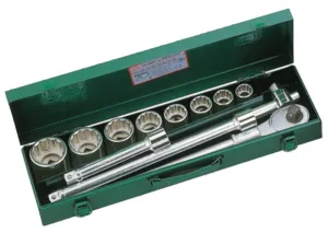 Tone 3/4 Dr Socket Set 200M ISO - Japan | Model : 003-006-2001
