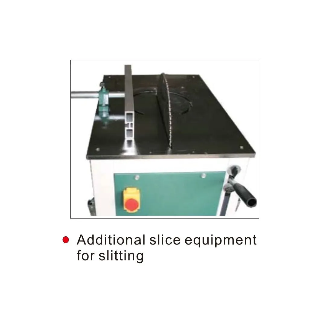 Topline ACM420 Aluminium Up Cutting Machine C/W 1.5m Support Roller Bed | Model: ACM420M