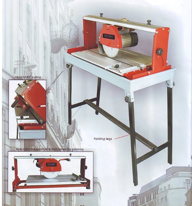 Topline Stone Cutting Saw 10 W/Leg 230V | Model : TCM250PRO
