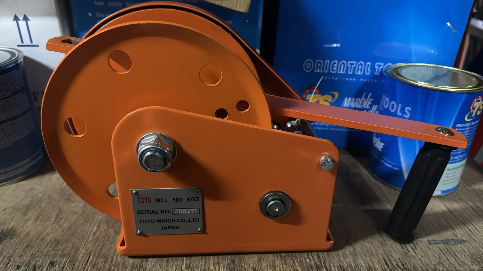 Toyo Hand Winch 500kg TY-500 | Model: WIN-TY500