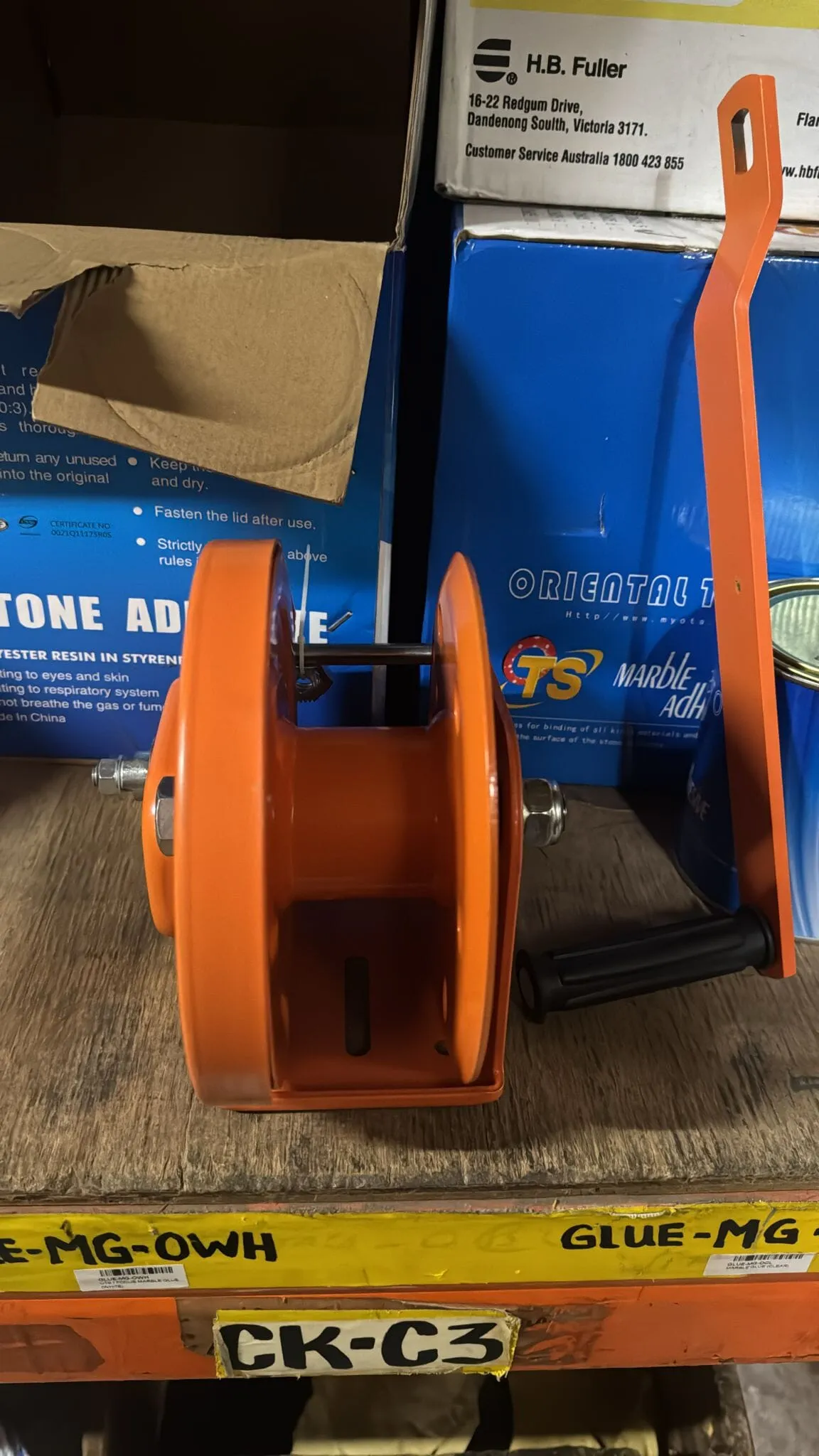 Toyo Hand Winch 500kg TY-500 | Model: WIN-TY500