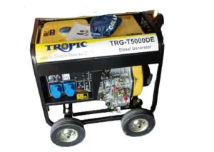 Tropic TRG-T5000DE 230V 5000W Diesel Generator (Open Type) | Model : TRG-T5000DE