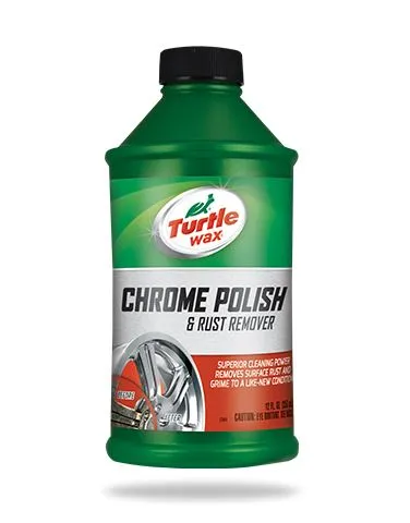 Turtle Wax Chrome Polish & Rust Remover 12OZ | WAX-TCP