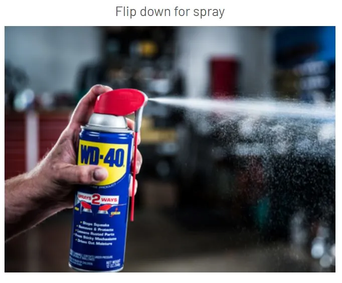 WD40 382ml Multi-use Product With Smart Straw (12.9oz) | Model : WD40-382-SMART