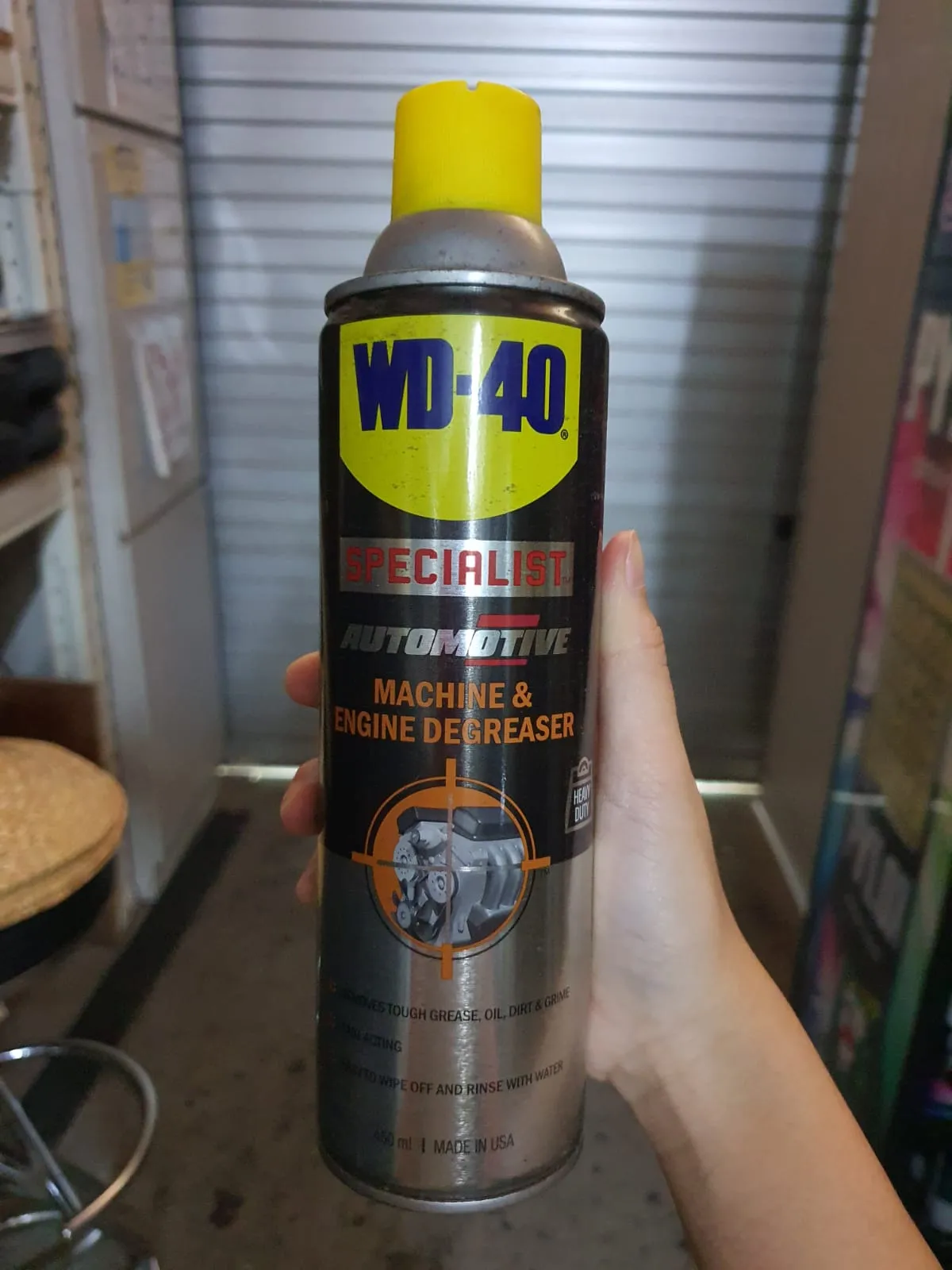 WD40 Automotive Machine & Engine Degreaser 450 ml | WD40-A-MEDGS