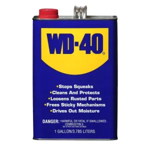 WD40 Multi-Use Anti Rust Industrial Lubricant and Penetrant 1 Gallon (3.785 Litres) | Model: WD40-1GAL