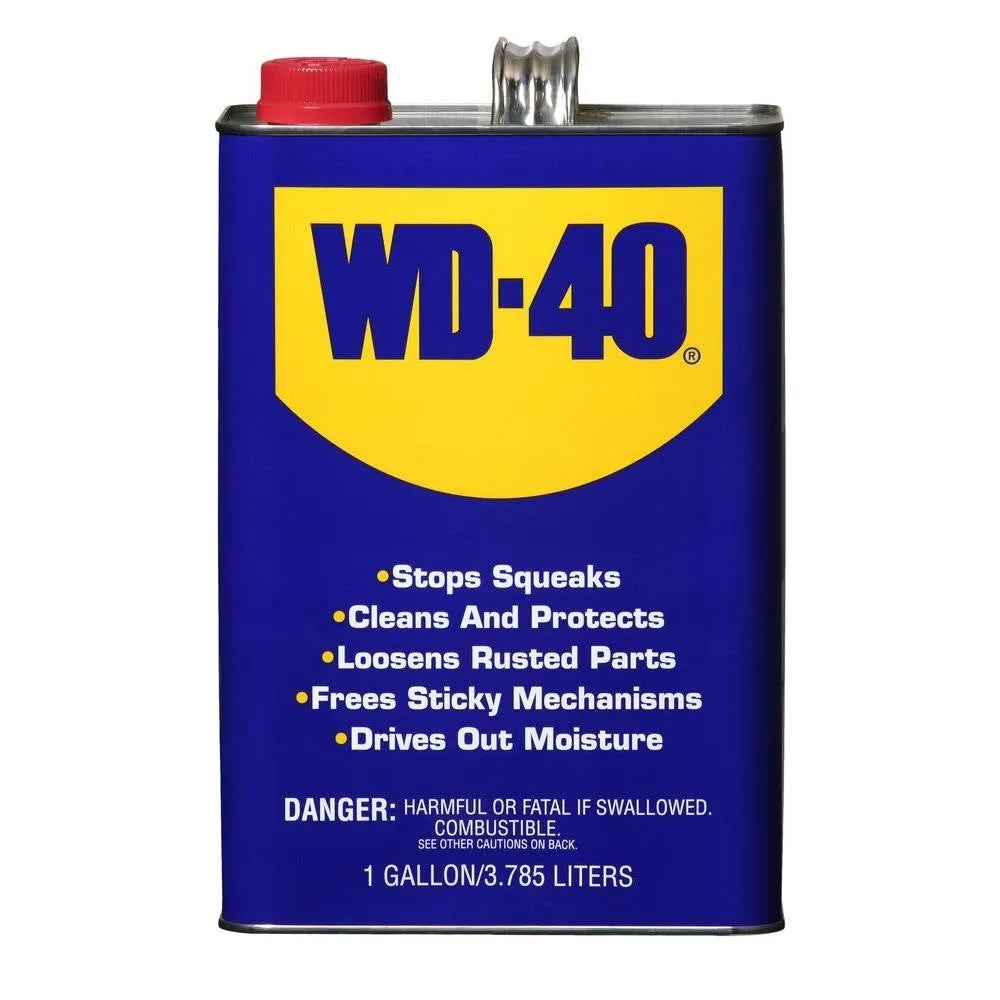WD40 Multi-Use Anti Rust Industrial Lubricant and Penetrant 1 Gallon (3.785 Litres) | Model: WD40-1GAL