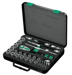 Wera 1/2 Dr Zyklop Socket Set 8100 SC 2 - Germany | Model : 003-004-81002