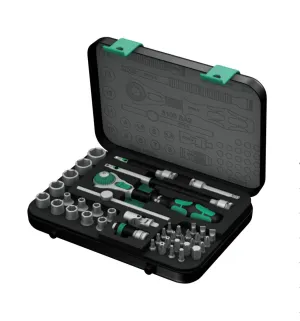 Wera 1/4 Dr Zyklop Socket Set 8100 SA 2 - Germany | Model : 003-002-81002