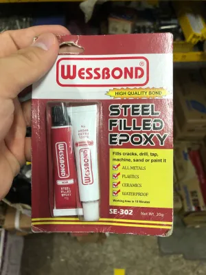 Wessbond 20g Steel Filled Epoxy | Model : GLUE-SE302