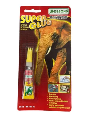 Wessbond Elephant Super Glue Single Pack 3g