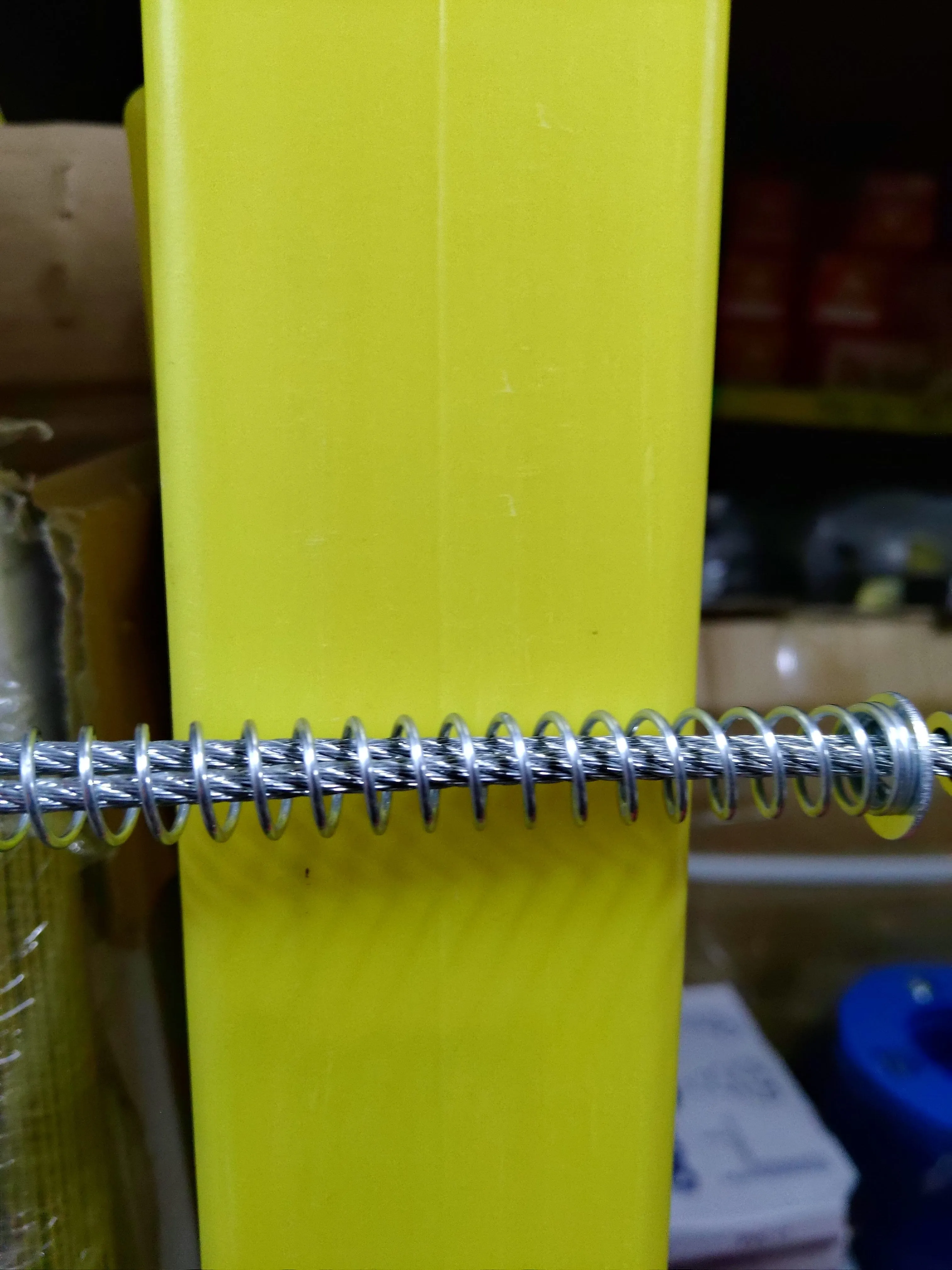 Wire Rope With Spring Air Coupling Arrestor | Model: WR-SPRING-