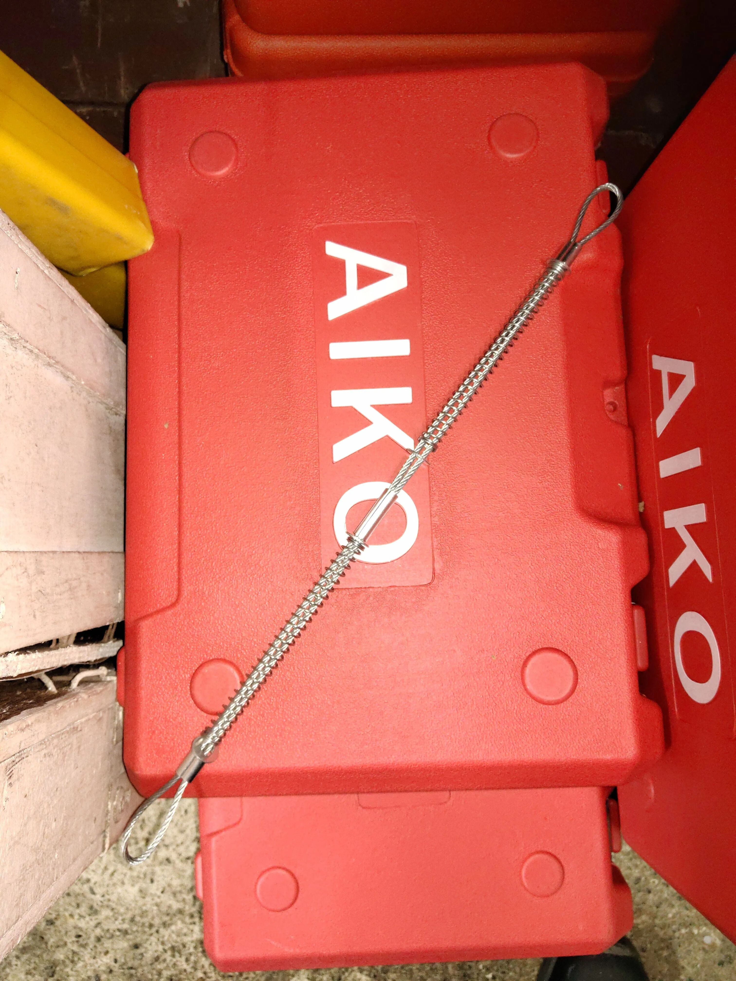 Wire Rope With Spring Air Coupling Arrestor | Model: WR-SPRING-