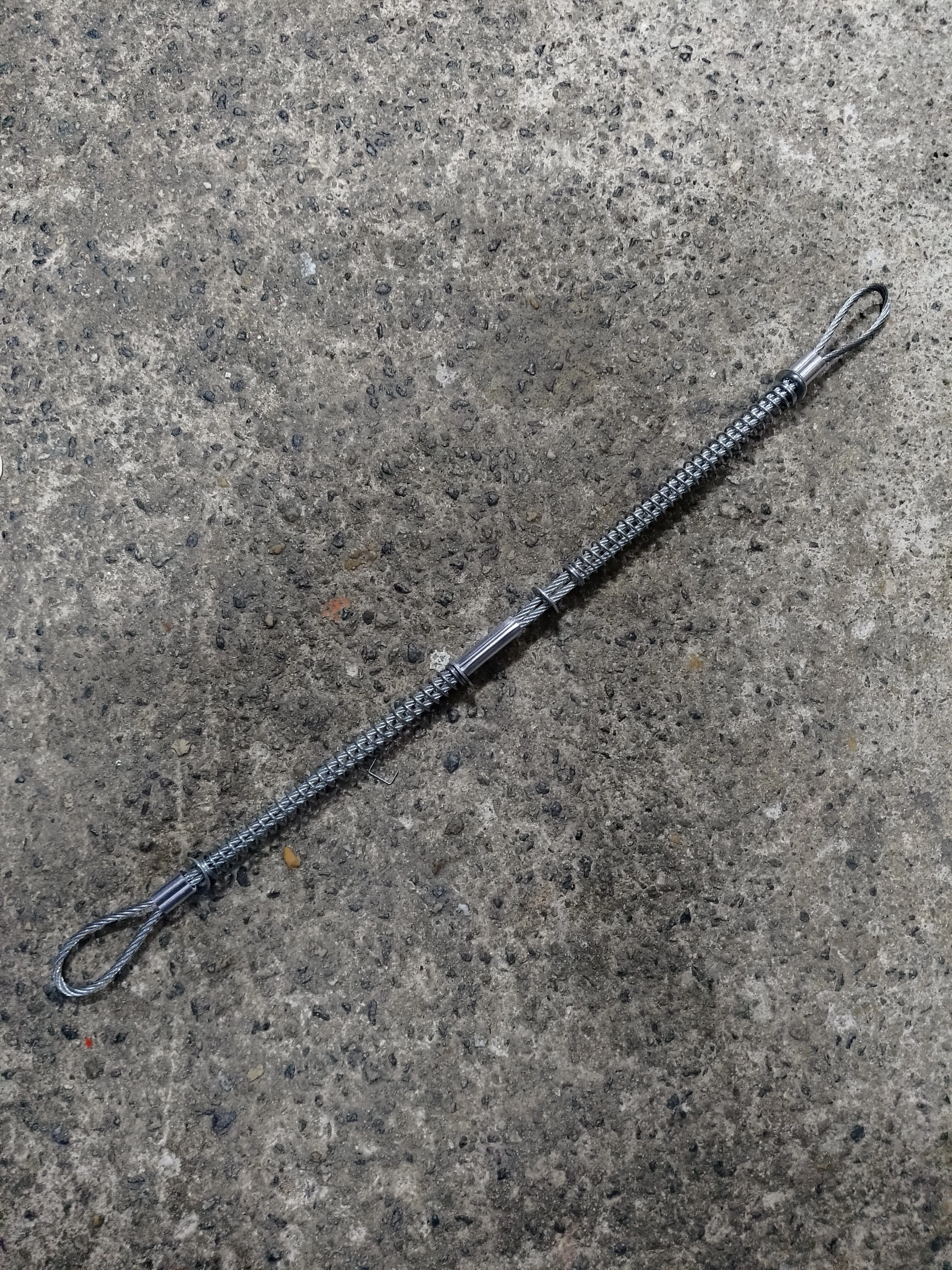 Wire Rope With Spring Air Coupling Arrestor | Model: WR-SPRING-