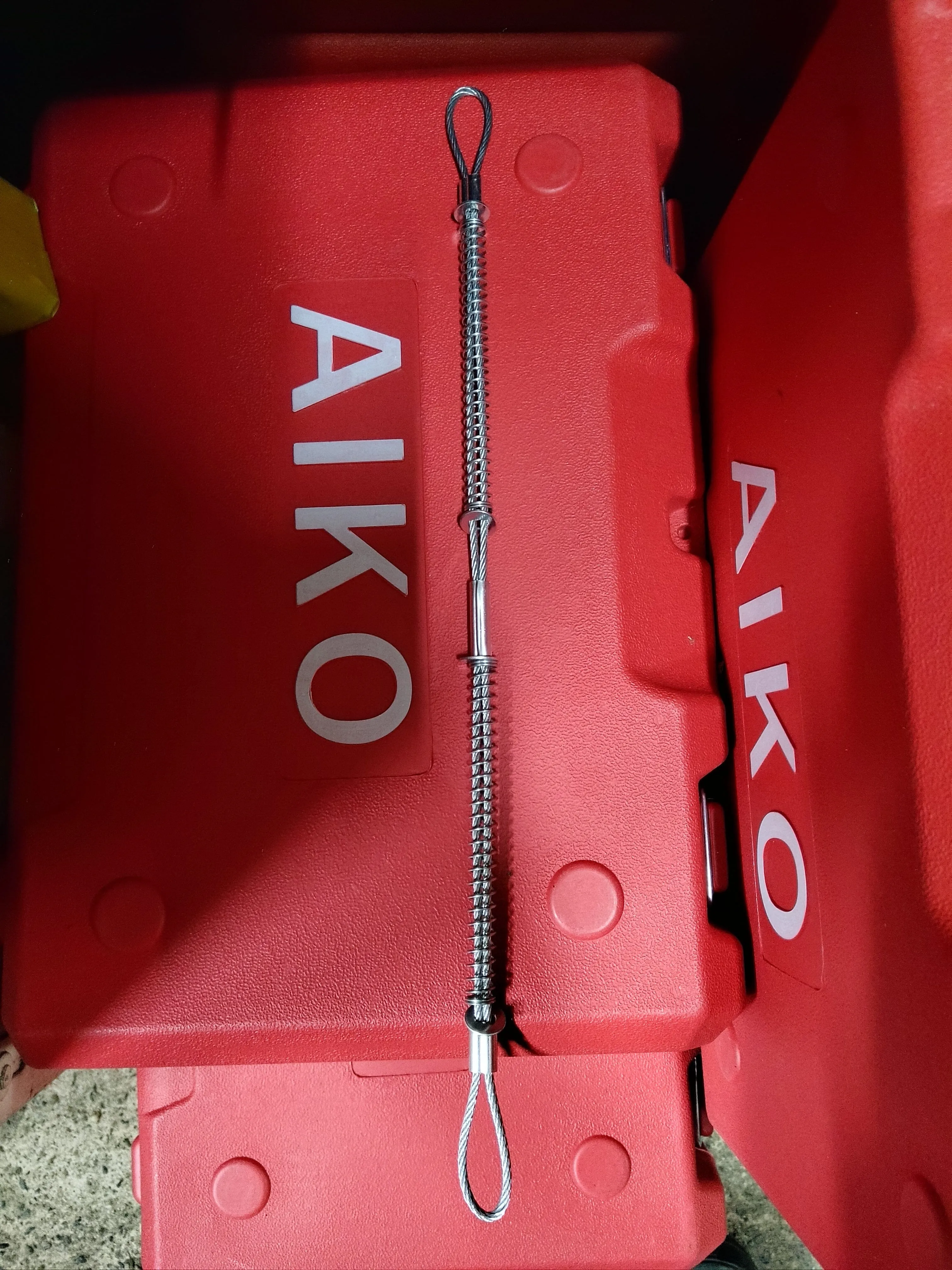 Wire Rope With Spring Air Coupling Arrestor | Model: WR-SPRING-