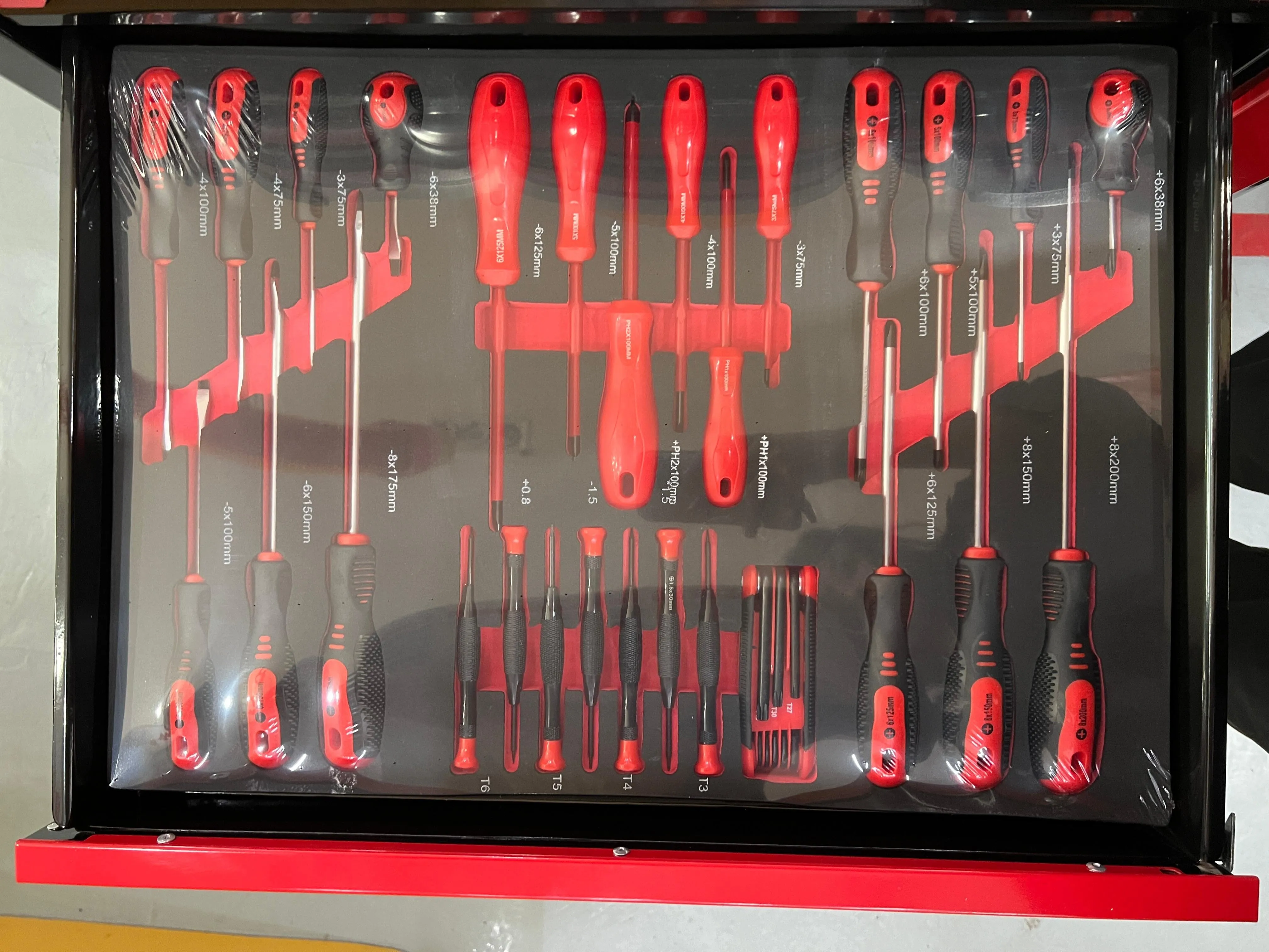 Workshop Tool Cabinet Come with 201 Pcs Tool Set | Model: TB-JS-RC24 201PCS