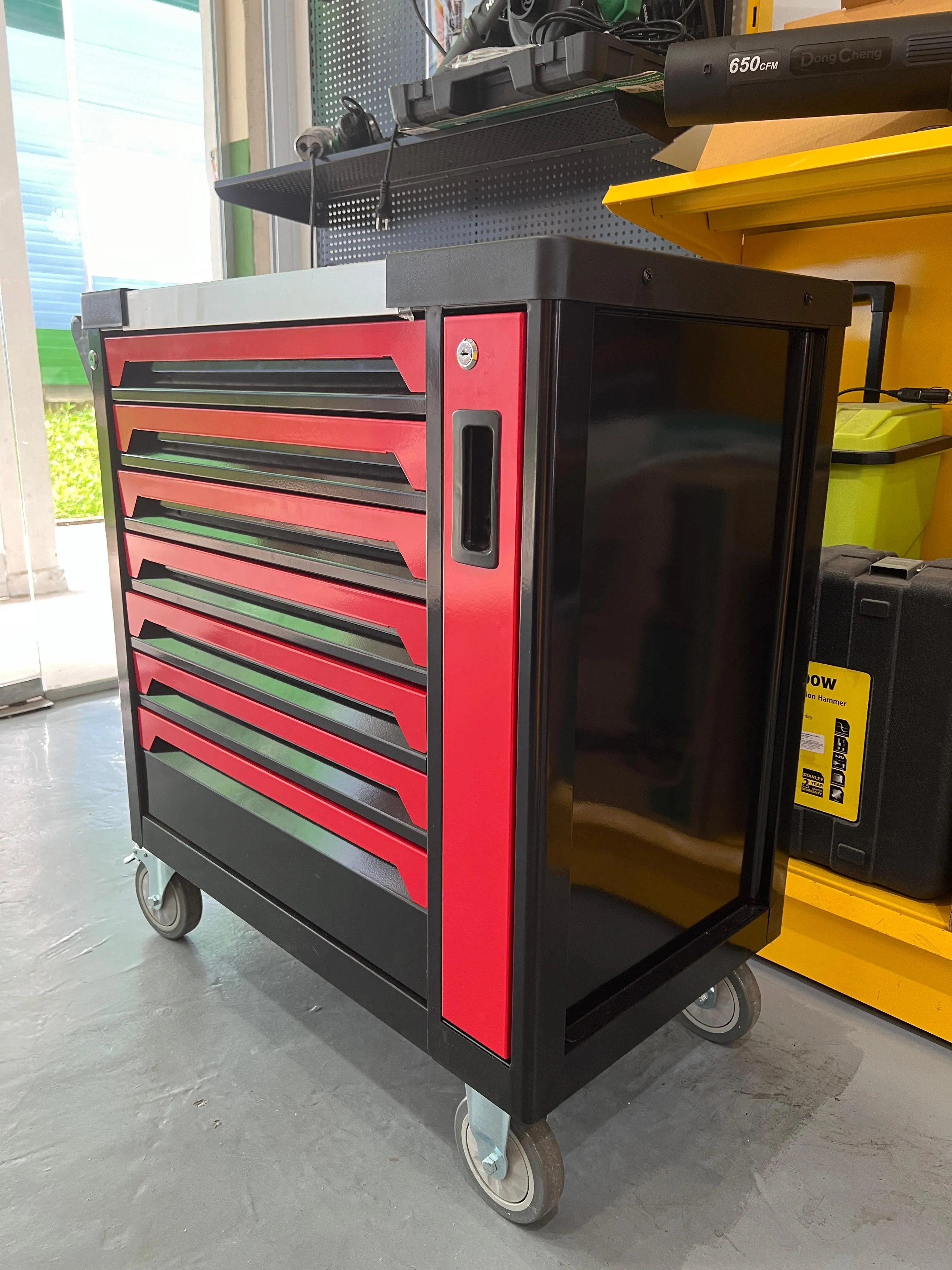 Workshop Tool Cabinet Come with 201 Pcs Tool Set | Model: TB-JS-RC24 201PCS