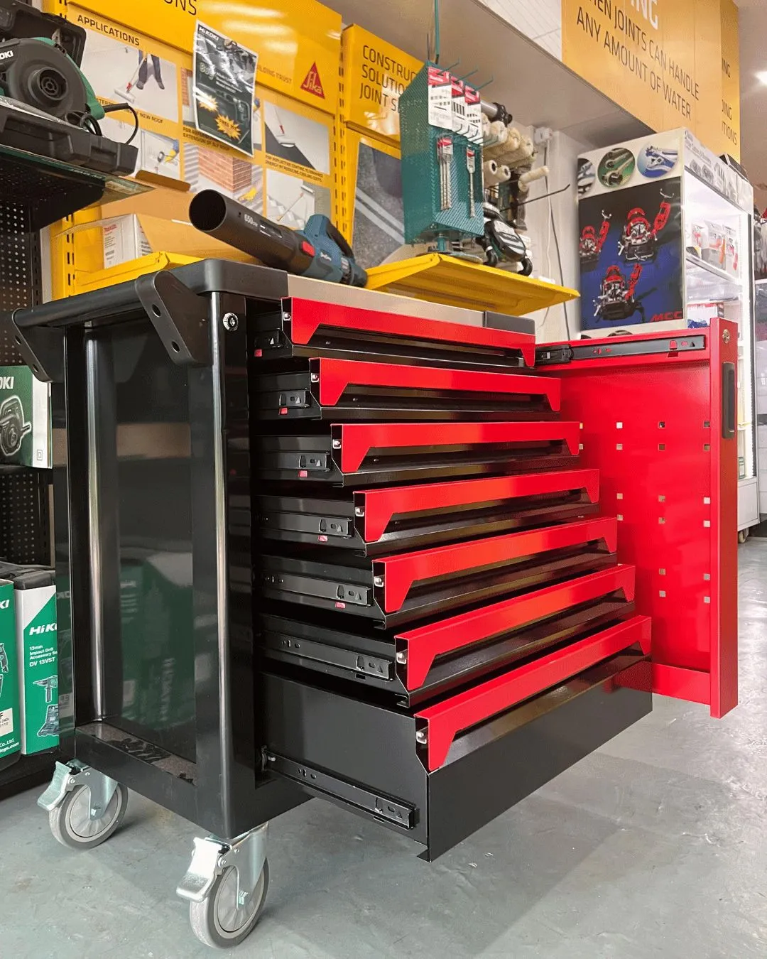 Workshop Tool Cabinet Come with 201 Pcs Tool Set | Model: TB-JS-RC24 201PCS