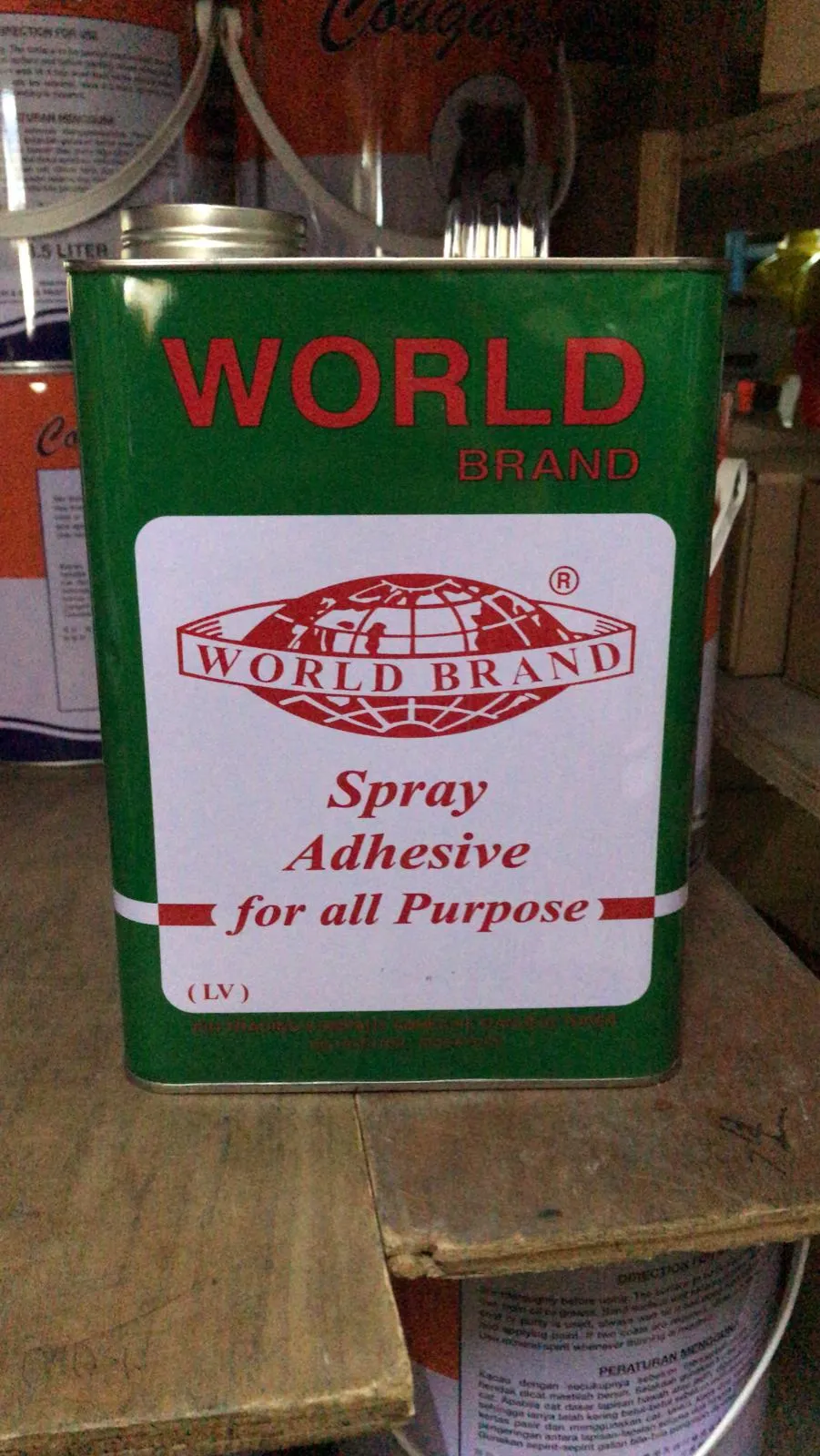World Brand 800 Adhesive 1Gal. 3.5L | Model : GLUE-W8001