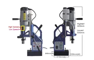 WS Magnetic Drill | Model : MD-WS6025MT
