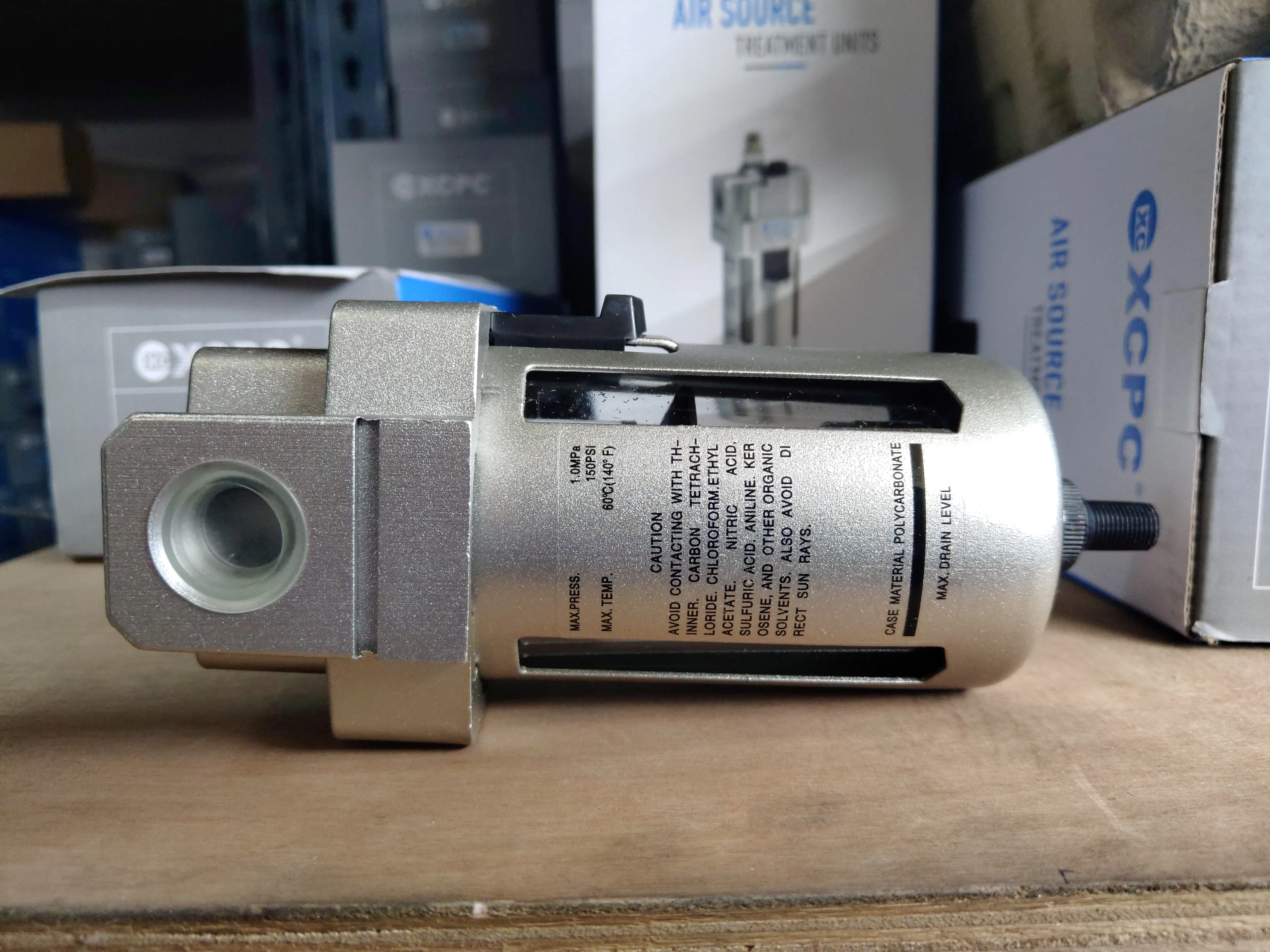 XCPC Air Filter Come With Auto Drain | Model: AF-XAF