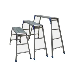 XG 3FT Portable Folding Aluminium Working Platform Ladder Bench | Model : L-XG118C