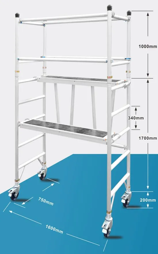 XG Aluminium Multi Purpose Foldable Mini Scaffolding Mobile Platform | Model : L-XG175A