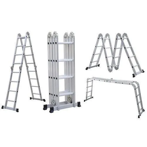 XG Aluminium Multipurpose 4 Fold Ladder B Type (4 x 3.4.5) | Model :  L-XG115